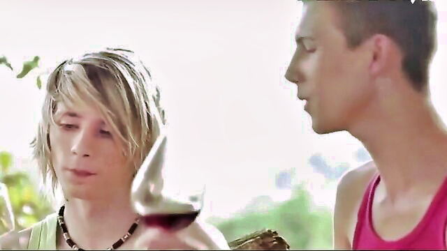 gay porn, fucking, anal sex - cute guys fucking outdoors