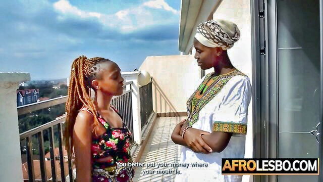 Summer - african lesbians try buttplug