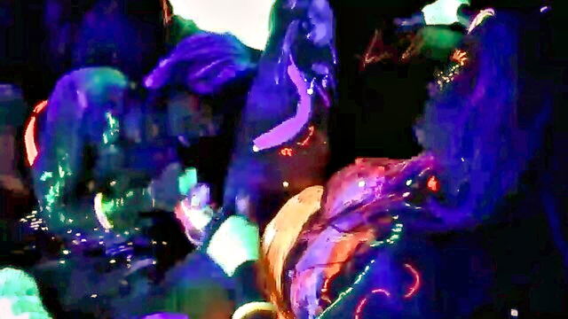 abigail mac, ava addams - neon sex party with abigail and ava
