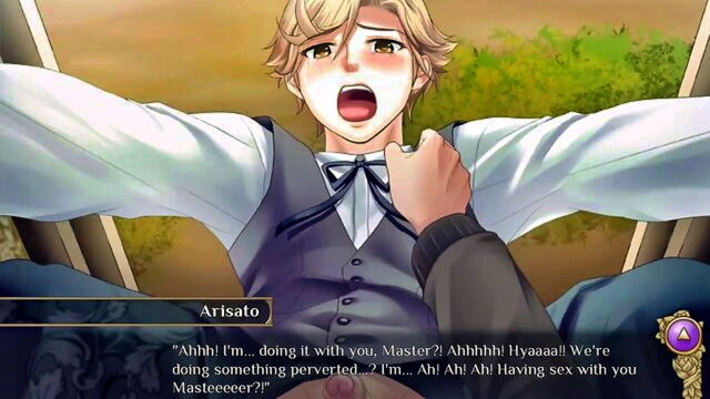 big cock, gay cartoon, gay naked butler - bare butler arisato romp