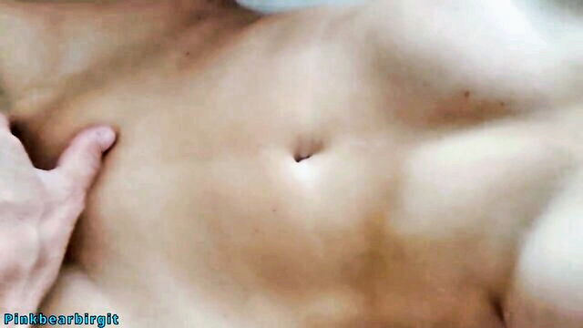 blonde, close-ups, big tits - close up vagina checking