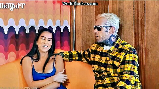 Adriana Chechik, Lena The Plug - threesome with celebrities adriana chechik and lena the plug on fofn Onlyfans