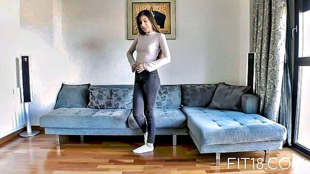 Anya Krey - gagging on a big cock in pov arab teens wild fitness modeling adventure