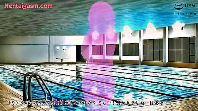 asian, cream pie, big tits - older sisters problem with busty swims instructor leads to explicit encounter and addiction