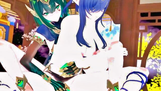 compilation, creampie, amateur - genshin impact hentai sex