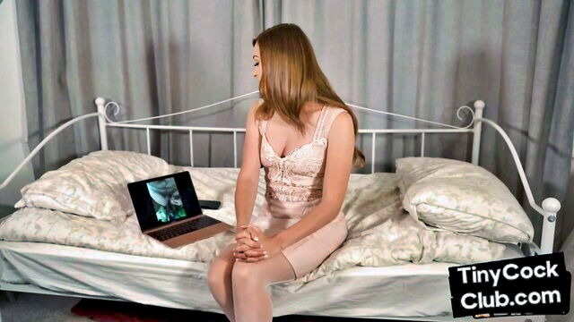 femdom, solo, amateur - brit femina humiliates small cocks