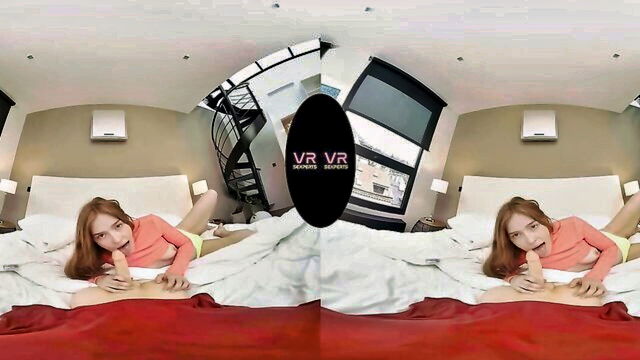 blowjob, pov, redhead - redhead charm vr sex