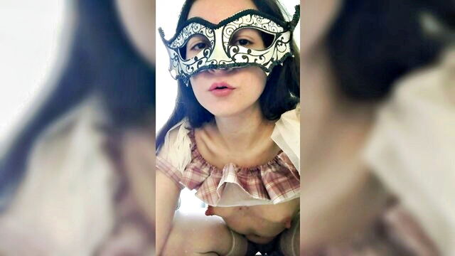 brunette, amateur, blowjob - asmr pov russian slut blowjob