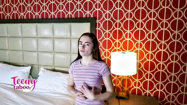 home made, pov, small tits - stepdad cums in reese robinsons pussy