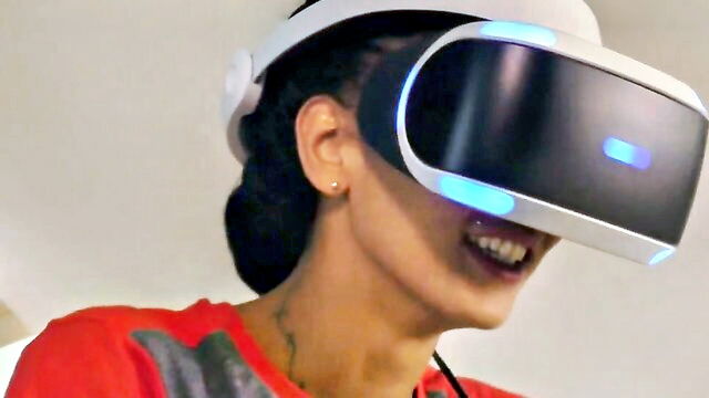 ebony, teen 18+, amateur - black teens fantasize in lingerie playstation vr