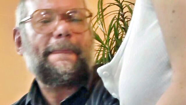 young vs old, vintage, private - busty teacher pearl necklace