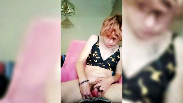 amateur, big tits, fetish - edging video with piercings