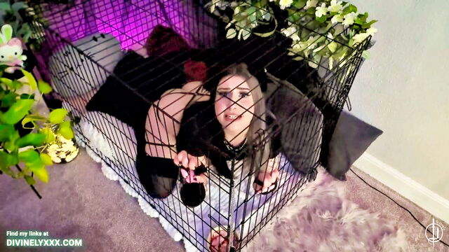 kitten play, divinely, catgirl - aestra azure ass fuck