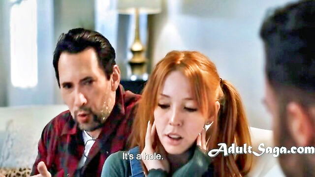 tommy pistol, seth gamble, madi collins - taboo dad and daughter threesome