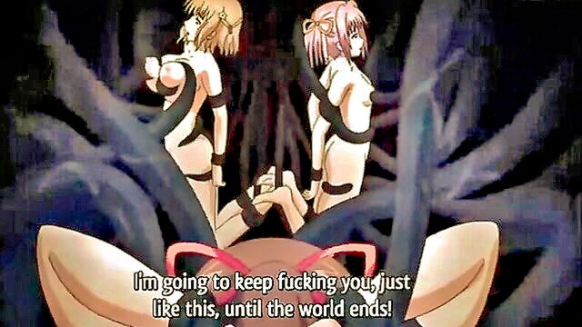 hentai, monster, verus - innocent girl vs monstrous creature   hentai animation