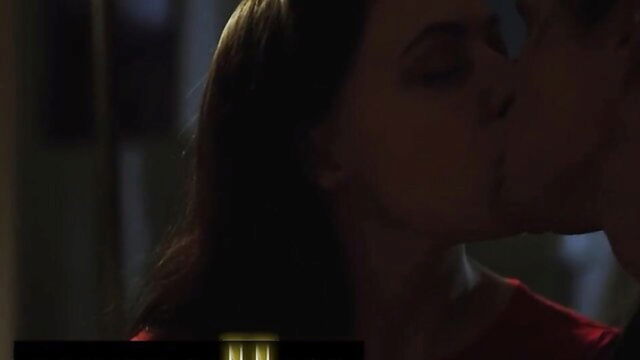 brunette, cumshot, big cock - step sister fucks hot jock