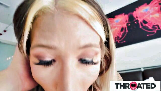 throated big tit inked babe