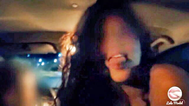 lola model - public threesome with hot wife