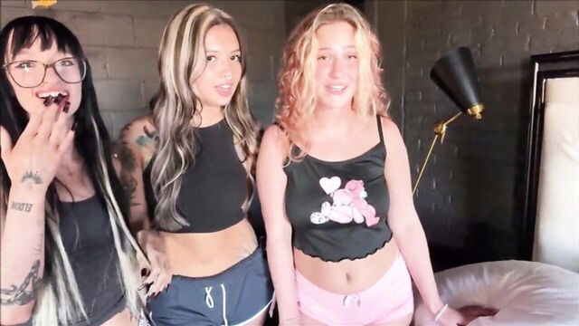 sister, pov, big tits - lesbian Stroke Scene 3