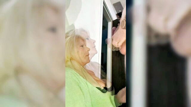 amateur, blonde, british - hot grandma fucks softly