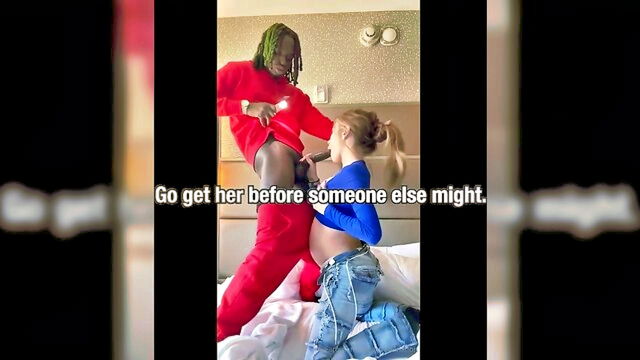 blowjob, homemade, blonde - cosplay sex video