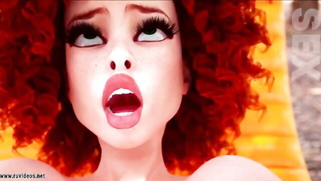 creampie, outdoor, anal - futanari 3d animation zvlášt