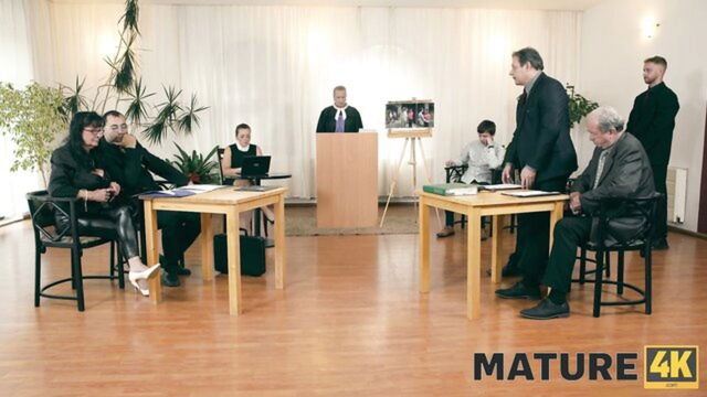 gilf, granny, blowjob - granny glasses sex scene