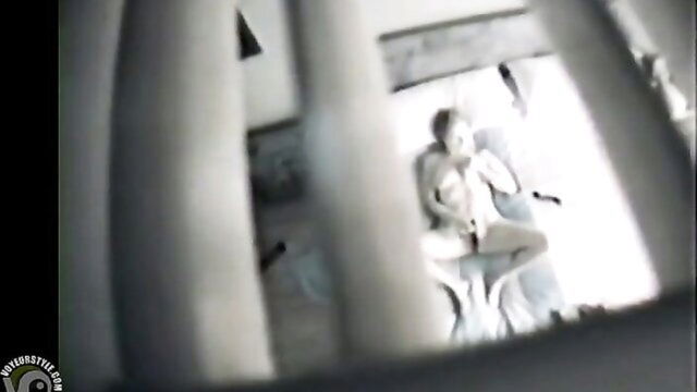 spying, woman, masturbating - girl in shower spied