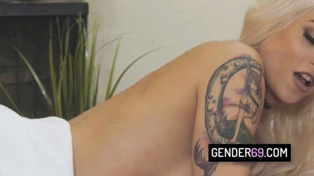 massage, ass, transsexuals - trans ass video domino presley