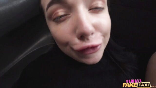 average dick, average body, amateur - female fake taxi handjob