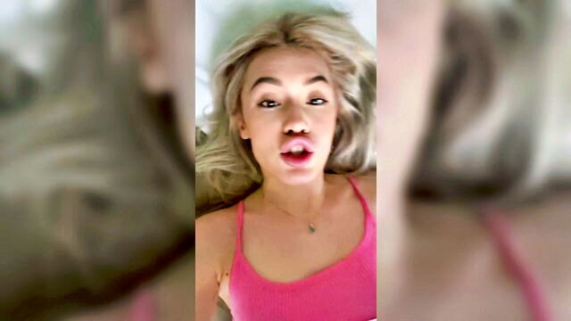 blowjob, blonde, amateur - floozy delivers more than food