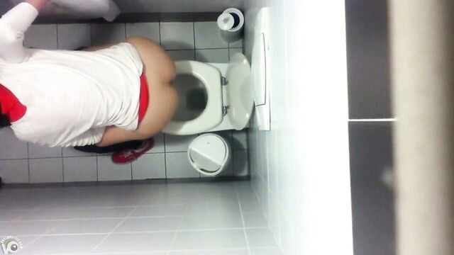 cam, toilet, ceiling - hidden cam pissing toilet sexe