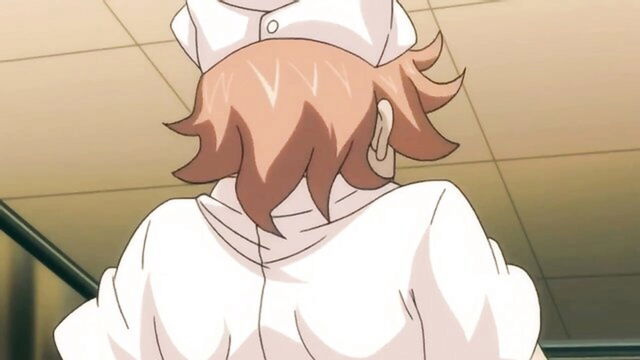 double penetration, ahegao, cowgirl - nurse threesome big ass