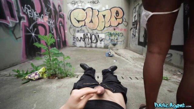 bald pussy, amateur, average body - public bwc blowjob ebony babe