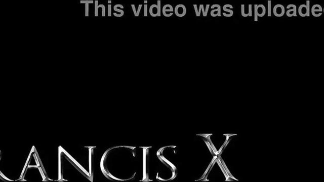 outdoor, brunette, double penetration - lesbian anal threesome