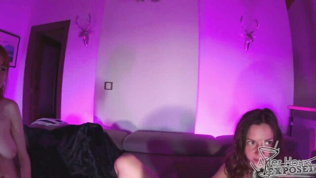 natural tits, panties, lesbian - lesbian pussy play toys