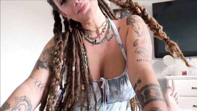 taboo, familly therapy, alex adams - hippie step sister massage