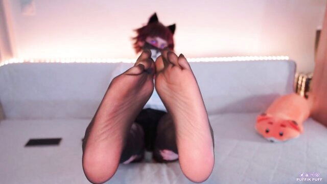 brunette, foot fetish, amateur - free hose fap video