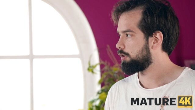 blowjob, short hair, redhead - Carlos and Nymfas sexy fingering scene