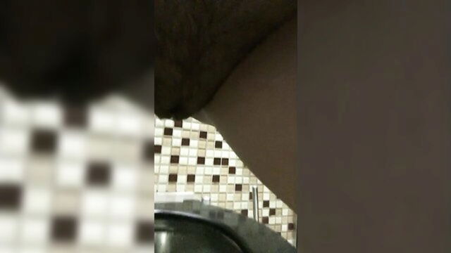 brunette, squirting, peeing - museum angle jeans piss