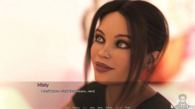 big tits, cartoon, milf - eruptive gameplay video