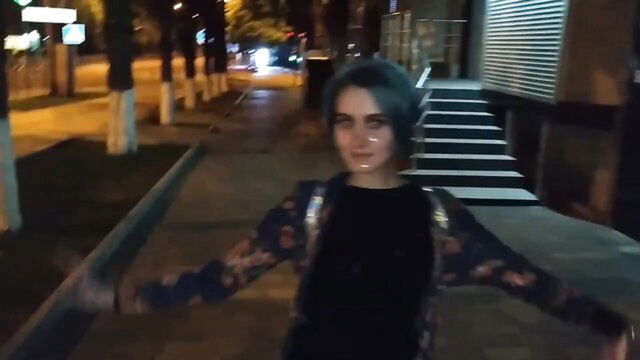 spit, piss, amateur - forestwhore public humiliation