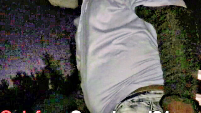 ebony, outdoors, cock - bareback bbc action