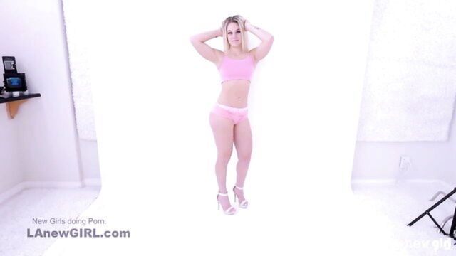 sensual, casting, tease - blonde guy gives special treatment