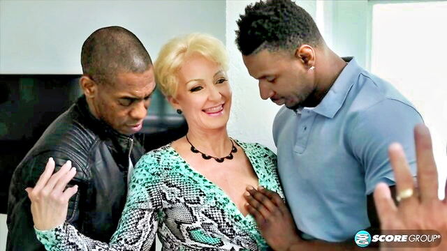 interracial, mature, threesome - seka black blessed bday