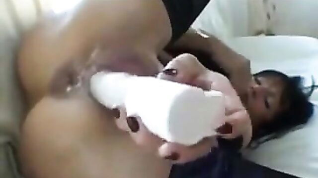 amateur milf, anal fisting, brunette - all holes wrecked brunette