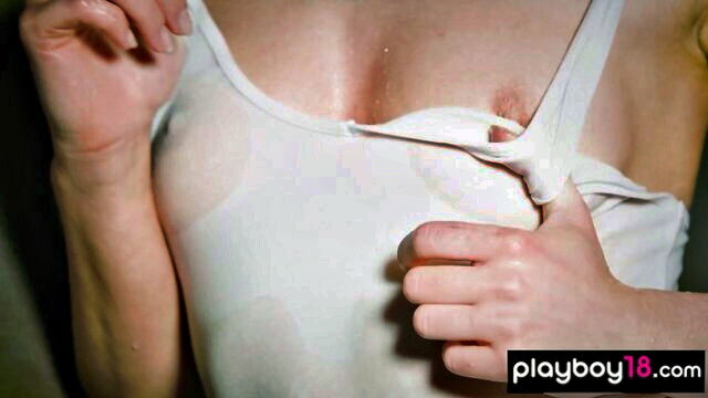 solo, striptease, big tits - hot blonde yoga