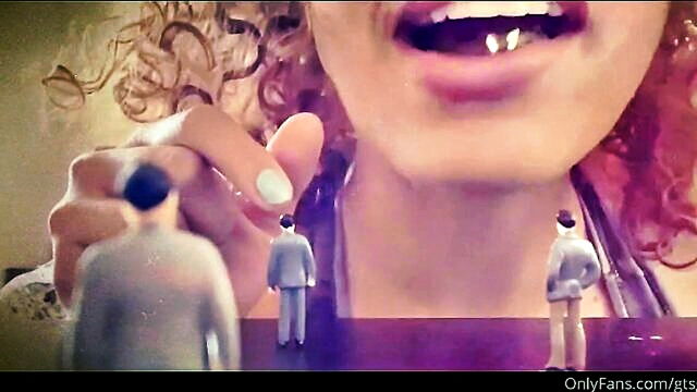 anal, ebony, toy - giantess anal toy play and vore fantasy