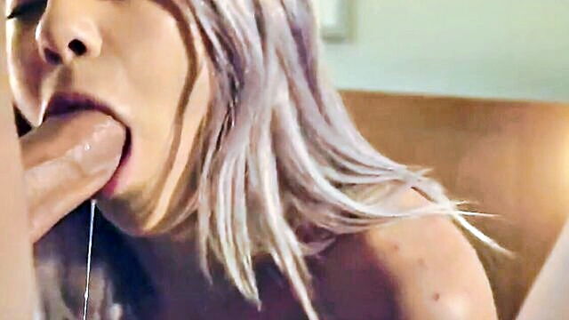 asian, anal, amateur - amateur teen with big boobs gives blowjob and gets facial cum shot