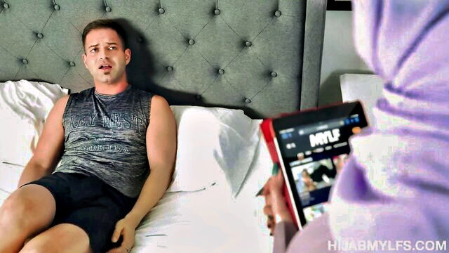 stepmom stepson, hijab, mom son - hefty stepmom hijab sex